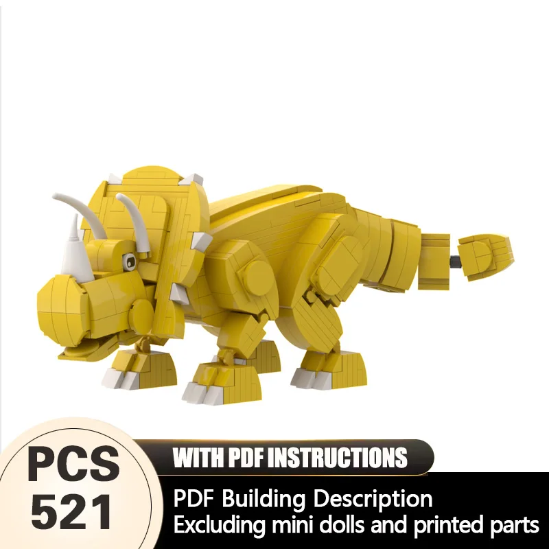 Creators Animal Series Model MOC Building Bricks Toy Triceratops Modular Technology Gifts Holiday Assemble Children Toys Suit
Creators Animal Series Model MOC Building Bricks Toy Triceratops Modular Technology Gifts Holiday Assemble Children Toys Suit
