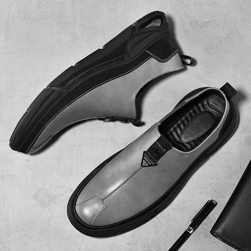 Classic Brand Men's Genuine Leather Shoes Thick Soled Men's Casual Shoes Business Shoes Office Banquet Dress Shoes Non Slip
Classic Brand Men's Genuine Leather Shoes Thick Soled Men's Casual Shoes Business Shoes Office Banquet Dress Shoes Non Slip