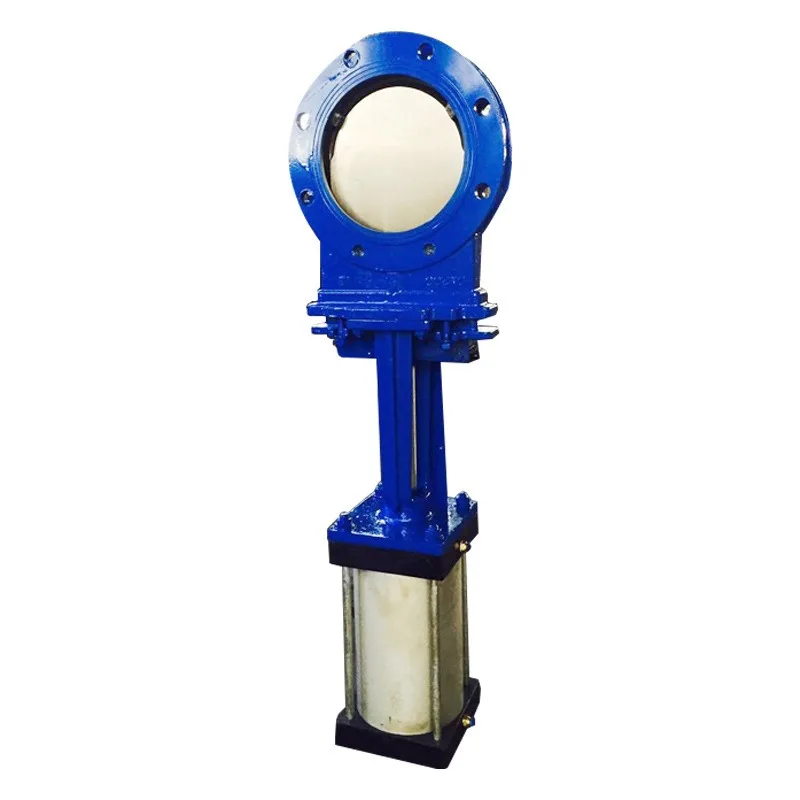 Pneumatic knife gate valve double-sided seal PZ673H/X-10 WCB 304, 316, 2205, titanium and other materials
Pneumatic knife gate valve double-sided seal PZ673H/X-10 WCB 304, 316, 2205, titanium and other materials