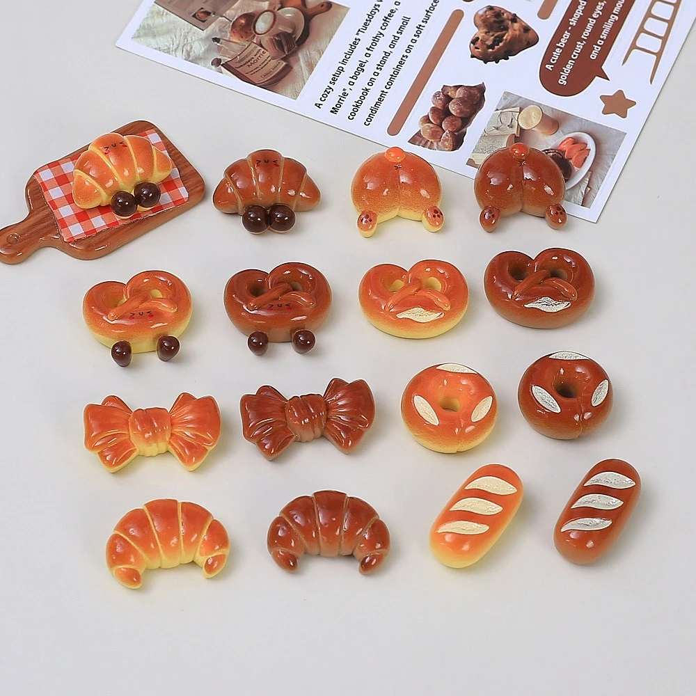 16/32PCS Mixed Mini Pretzel Croissant Baguette Resin Charms Simulation Bread DIY Craft Flatback Play Food Decor
16/32PCS Mixed Mini Pretzel Croissant Baguette Resin Charms Simulation Bread DIY Craft Flatback Play Food Decor