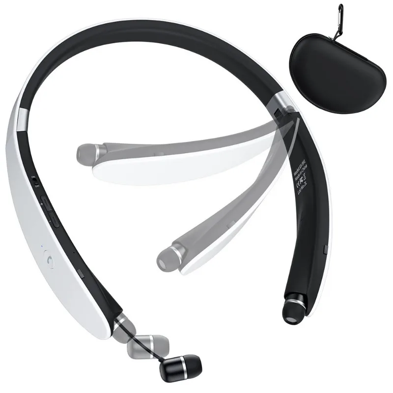 Wireless Neck Hanging Bluetooth Earphones Dual Pair Vibration Call Reminder Retractable Sport Earbuds Headset HD Call Microphone
Wireless Neck Hanging Bluetooth Earphones Dual Pair Vibration Call Reminder Retractable Sport Earbuds Headset HD Call Microphone