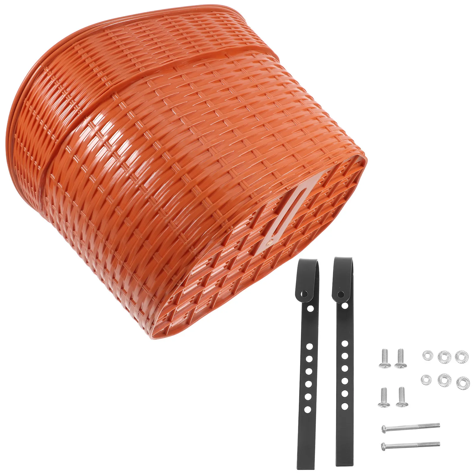 1Set Imitation Rattan Front Bicycle Basket Portable Lightweight Sturdy for City Touring Retro Basket for Groceries
1Set Imitation Rattan Front Bicycle Basket Portable Lightweight Sturdy for City Touring Retro Basket for Groceries