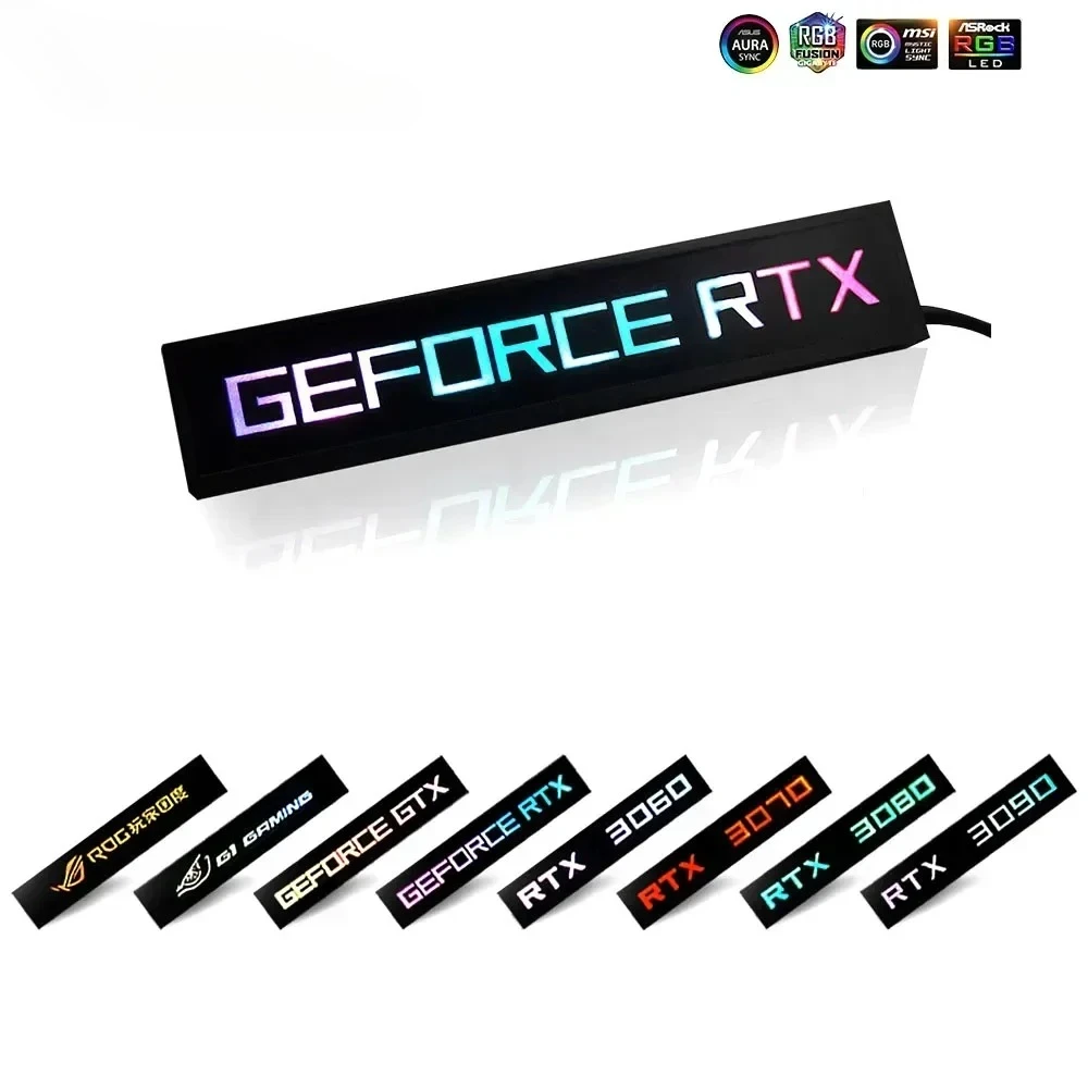 Video Card Lighting Panel For RTX 5090 5080 4090,MOD GTX ROG 4070 4080 GPU Side ARGB Plate,Gamer Cabinet Faith Lamp AURA SYNC
Video Card Lighting Panel For RTX 5090 5080 4090,MOD GTX ROG 4070 4080 GPU Side ARGB Plate,Gamer Cabinet Faith Lamp AURA SYNC