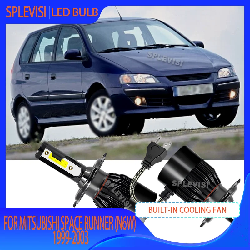 Светодиодные лампы для фар 6000K со светодиодными чипами COB, высокая интенсивность для MITSUBISHI SPACE RUNNER (N6W) 1999 2000 2001 2002 2003 
Светодиодные лампы для фар 6000K со светодиодными чипами COB, высокая интенсивность для MITSUBISHI SPACE RUNNER (N6W) 1999 2000 2001 2002 2003