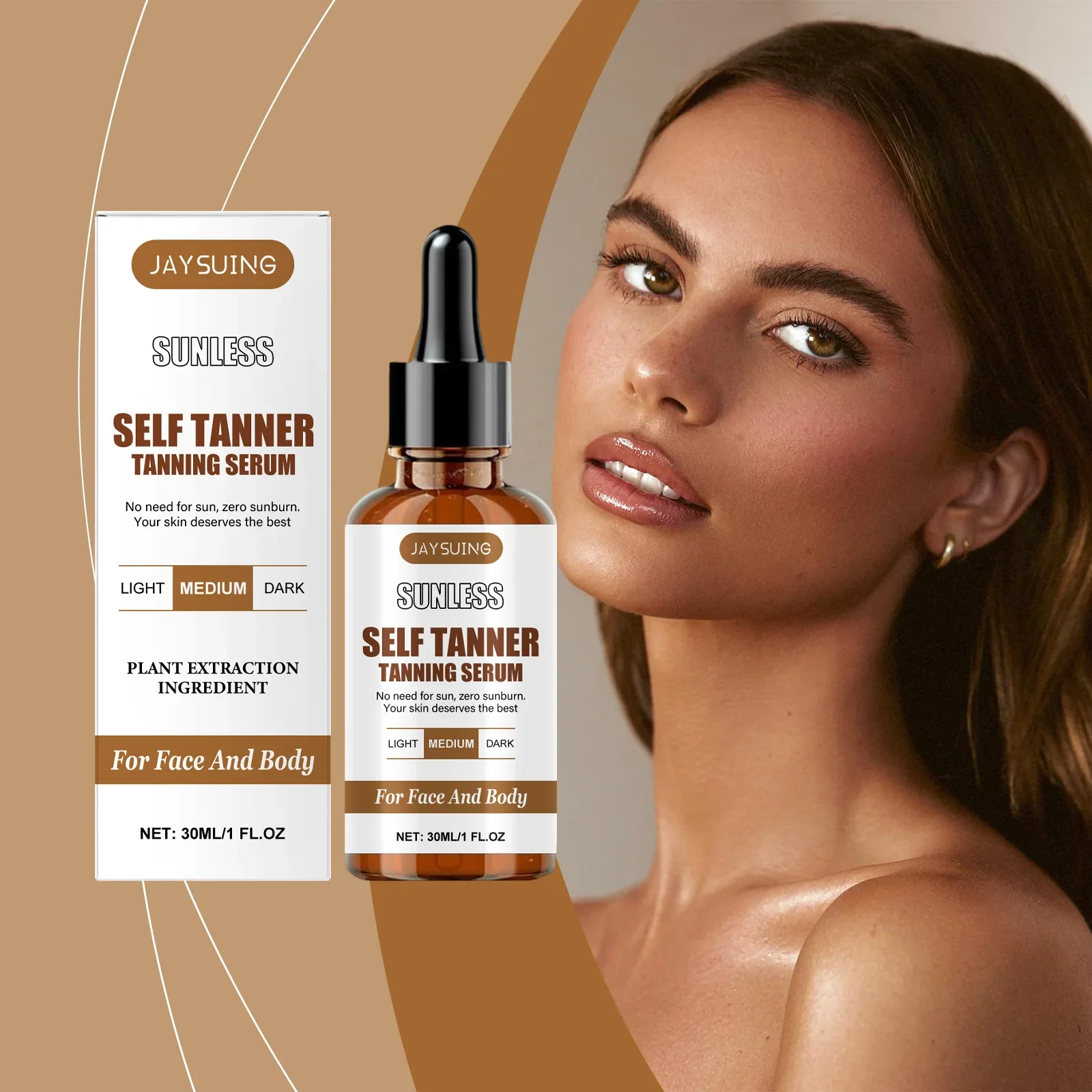 Black-helping essence wheat-colored skin moisturizing and even skin tone black-helping essence
Black-helping essence wheat-colored skin moisturizing and even skin tone black-helping essence
