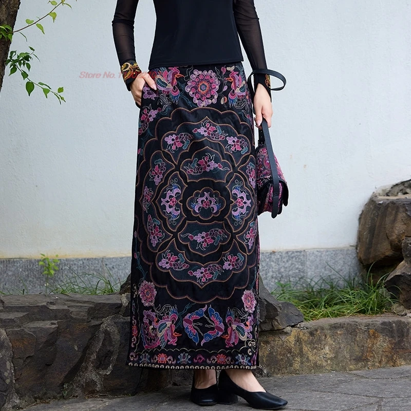 Винтажная юбка 2026 года в китайском стиле, с вышивкой национальных цветов, из атласного жаккарда, этническая, традиционная, с эластичным поясом, юбка «лошадиная мордочка»
Винтажная юбка 2026 года в китайском стиле, с вышивкой национальных цветов, из атласного жаккарда, этническая, традиционная, с эластичным поясом, юбка «лошадиная мордочка»