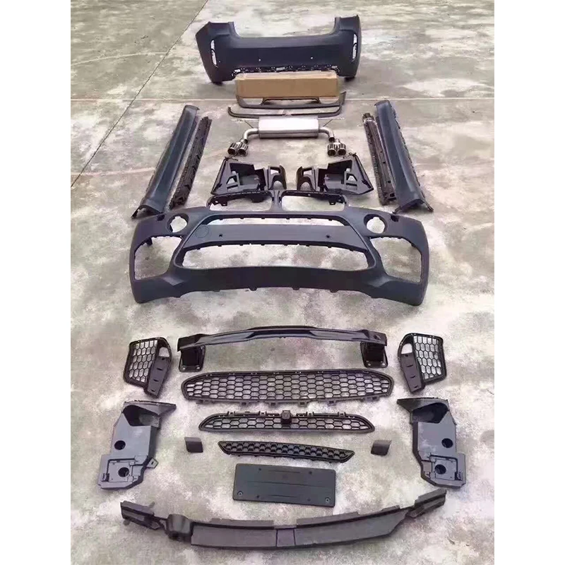 High Quality Modified Auto Body Systems Parts Front Car Bumper Body Kit for BMW X6 F16
High Quality Modified Auto Body Systems Parts Front Car Bumper Body Kit for BMW X6 F16