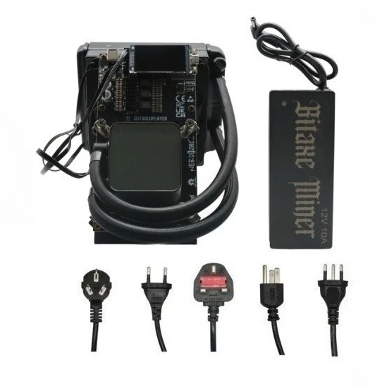 Nerdqaxe++ Water-Cooled Hydro 4.8T, полностью открытый программно (Open Source) BTC-майнер, игровая консоль для домашнего использования с блоком питания
Nerdqaxe++ Water-Cooled Hydro 4.8T, полностью открытый программно (Open Source) BTC-майнер, игровая консоль для домашнего использования с блоком питания