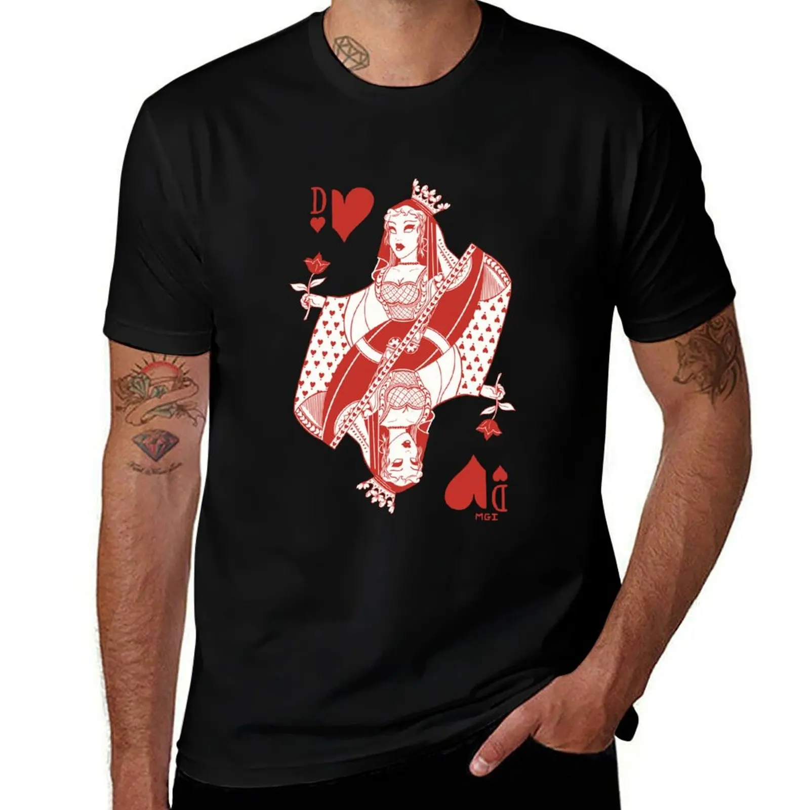 Queen of hearts T-Shirt graphic tee shirt vintage t shirts summer top plus size clothes clothes for men
Queen of hearts T-Shirt graphic tee shirt vintage t shirts summer top plus size clothes clothes for men