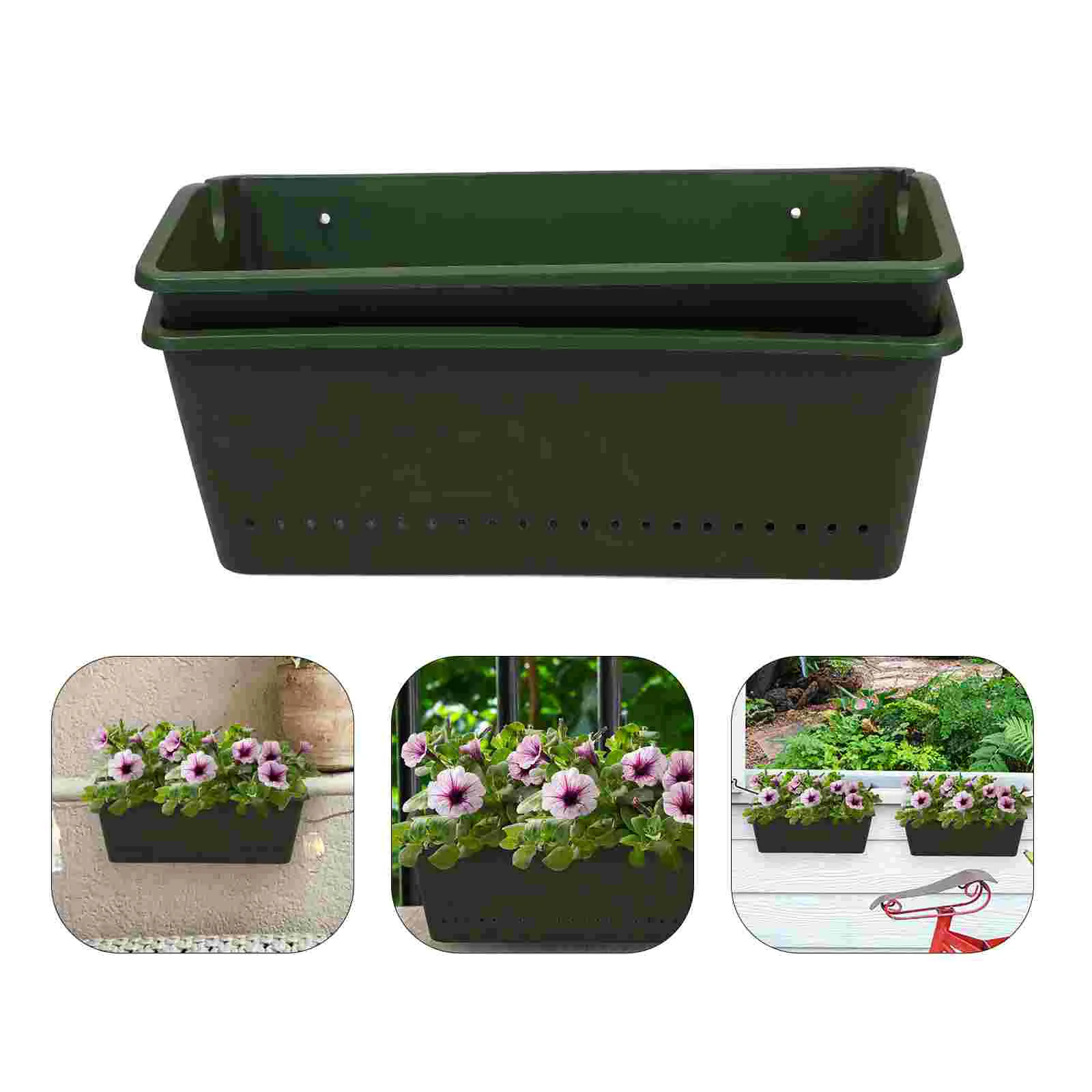 2 PCS Large Plant Pots Indoor Vertical Wall Planter Mounted Flowerpot Background
2 PCS Large Plant Pots Indoor Vertical Wall Planter Mounted Flowerpot Background