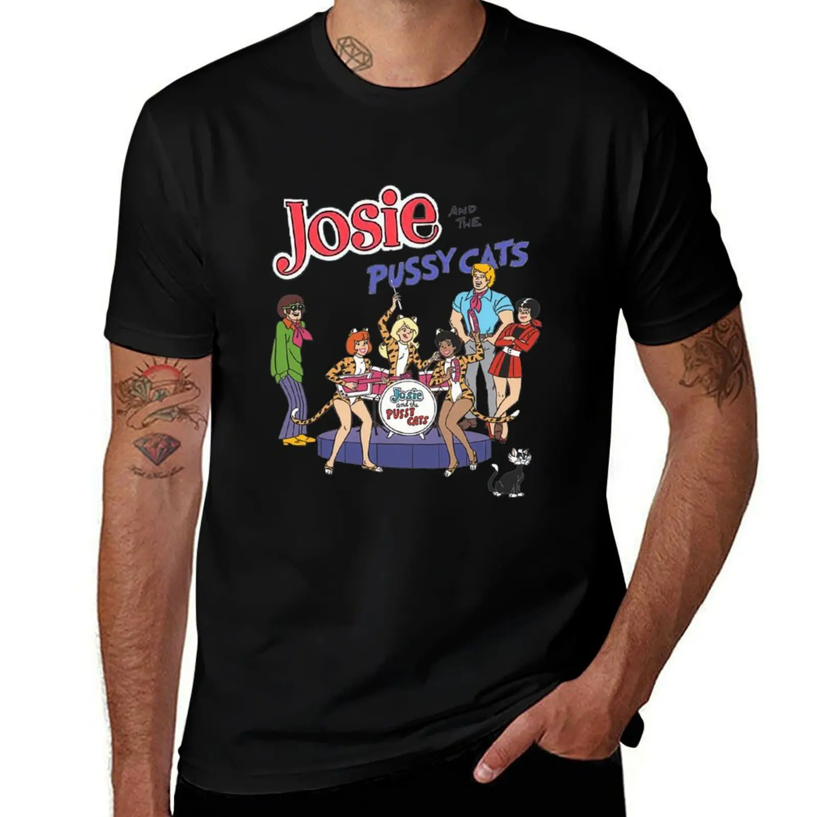 JOSIE AND THE PUSSYCATS T-Shirt affliction shirts funny costumes hippie clothes custom t-shirts men clothes
JOSIE AND THE PUSSYCATS T-Shirt affliction shirts funny costumes hippie clothes custom t-shirts men clothes