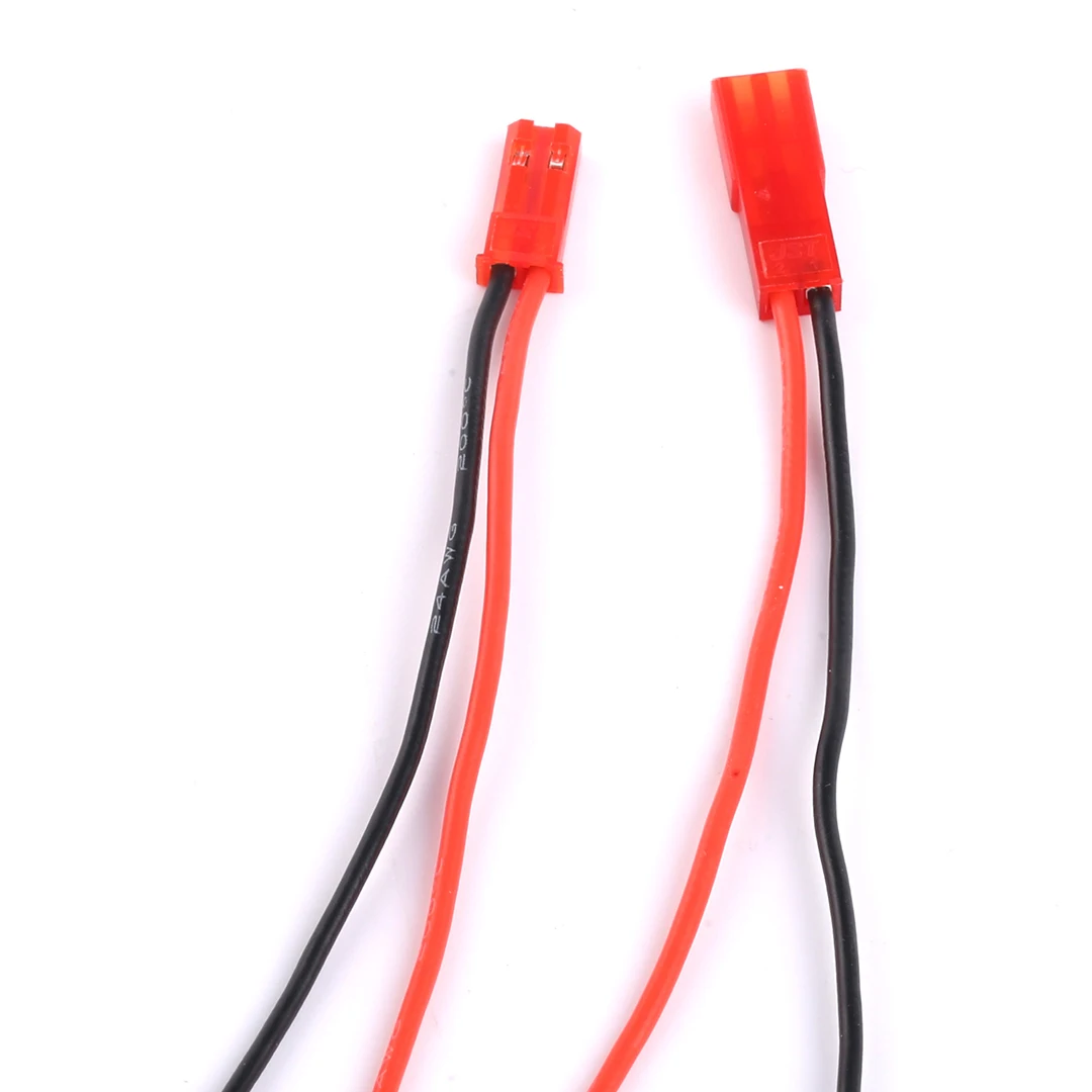 10PCS/lot JST plug Connector Pigtail Male Female BEC Plug Silicone Cable Wire 200 degree for RC Lipo Battery 24AWG Wire
10PCS/lot JST plug Connector Pigtail Male Female BEC Plug Silicone Cable Wire 200 degree for RC Lipo Battery 24AWG Wire