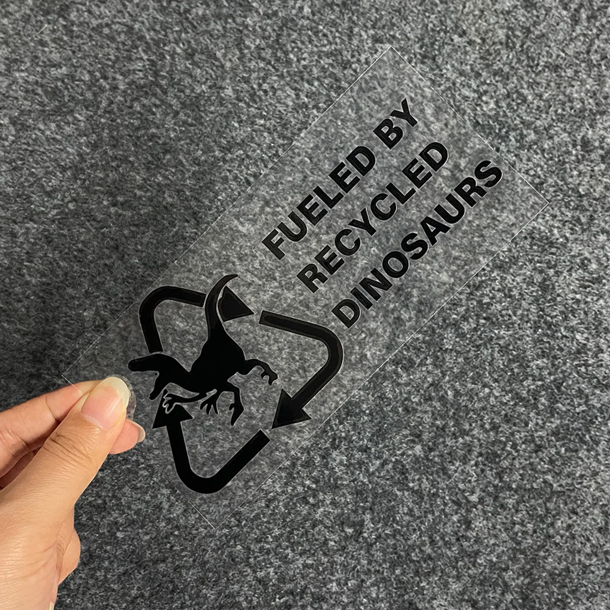 1pc Fueled By Recycled Dinosaurs Vinyl Sticker, Cool Animal Decal for Motorcycle Fuel Tank Fairing Scooter Panel Decor
1pc Fueled By Recycled Dinosaurs Vinyl Sticker, Cool Animal Decal for Motorcycle Fuel Tank Fairing Scooter Panel Decor