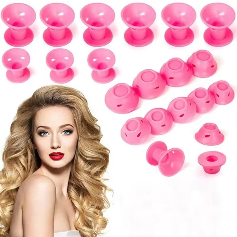 10PCS Soft Rubber Silicone Heatless Hair Curler Twist Hair Rollers Clips No Heat Hair Curls DIY Wave Formers Hair Styling Tools
10PCS Soft Rubber Silicone Heatless Hair Curler Twist Hair Rollers Clips No Heat Hair Curls DIY Wave Formers Hair Styling Tools