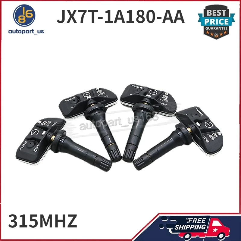 4PCS JX7T-1A180-AA 315MHZ TPMS Tire Pressure Monitor Sensor For 2020 Ford Escape Explorer Transit 150 250 350 Lincoln Aviator
4PCS JX7T-1A180-AA 315MHZ TPMS Tire Pressure Monitor Sensor For 2020 Ford Escape Explorer Transit 150 250 350 Lincoln Aviator