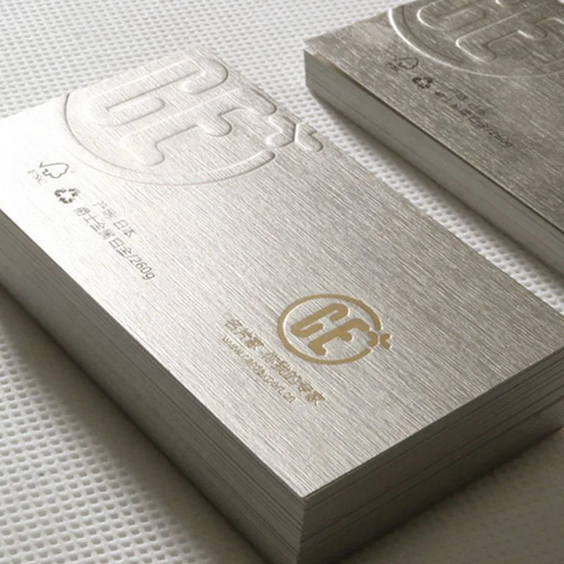 Customized.500g Imitation Metal Brushed Business Card Production High-end Stamping Embossed Printing Personalized High-end
Customized.500g Imitation Metal Brushed Business Card Production High-end Stamping Embossed Printing Personalized High-end