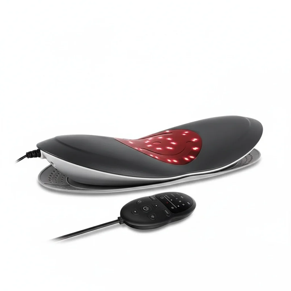 Lumbar Back Massager with ABS Material, Waist Heating Belt, Heating Pain Relief Back Stretcher, 44.3 x 21.3 x 10 cm
Lumbar Back Massager with ABS Material, Waist Heating Belt, Heating Pain Relief Back Stretcher, 44.3 x 21.3 x 10 cm