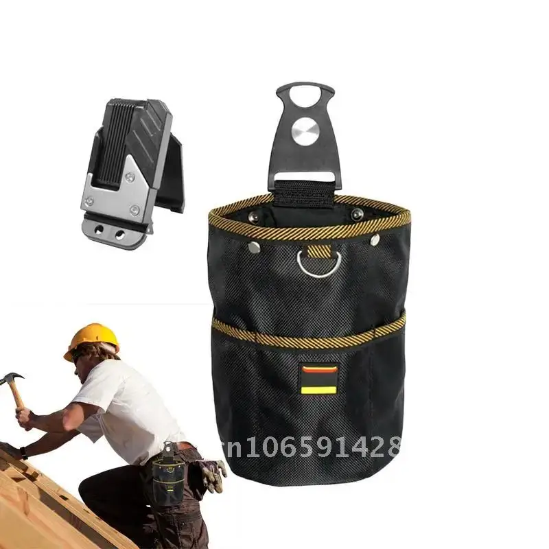 Tool Storage Bag With Buckle Rotatable Quick-hanging Oxford Cloth Waist Tool Bag For Nail Screw Electrician Woodworking Pouch
Tool Storage Bag With Buckle Rotatable Quick-hanging Oxford Cloth Waist Tool Bag For Nail Screw Electrician Woodworking Pouch