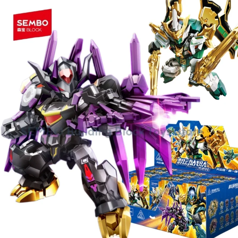 Senbao Dazzling Hero Mobile Team Battle Blind Box Kuilong Building Blocks Dolls Assembly Models Ornaments Robots Toys Gifts
Senbao Dazzling Hero Mobile Team Battle Blind Box Kuilong Building Blocks Dolls Assembly Models Ornaments Robots Toys Gifts