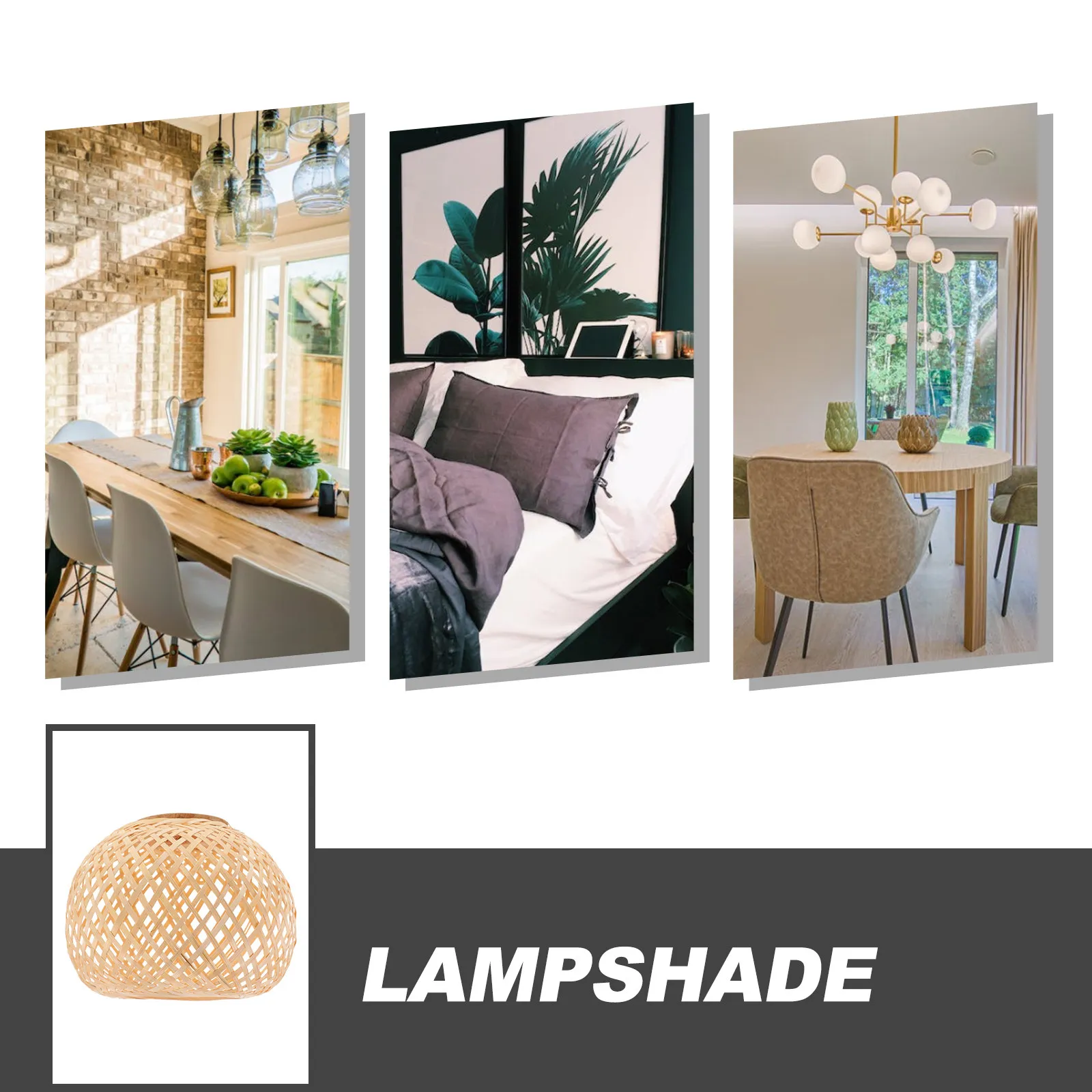 Premium Bamboo Lampshade for Ceiling Light Cover Chandelier Decor Vintage Farmhouse Style Living Room Bedroom Bar Pendant
Premium Bamboo Lampshade for Ceiling Light Cover Chandelier Decor Vintage Farmhouse Style Living Room Bedroom Bar Pendant