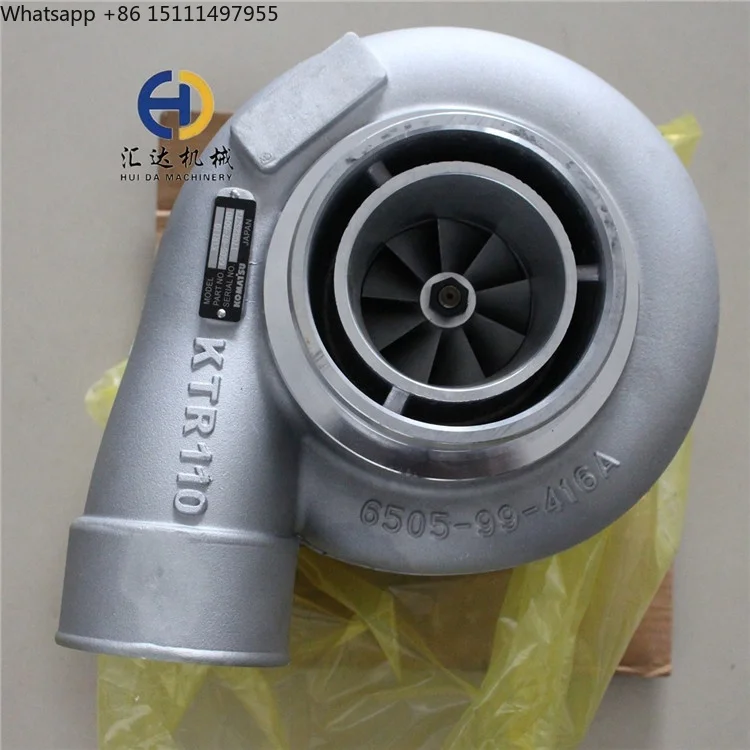 Original KTR110 6505-99-416A Turbocharger for PC200 PC300 PC400 in Stock Available Used for Excavator
Original KTR110 6505-99-416A Turbocharger for PC200 PC300 PC400 in Stock Available Used for Excavator