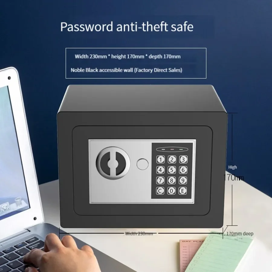 Digital Safe Box Safety Money Gun Electronic Lock Safe Fireproof Safes for Home Strongbox Small Cash Security Lockable Storage
Digital Safe Box Safety Money Gun Electronic Lock Safe Fireproof Safes for Home Strongbox Small Cash Security Lockable Storage