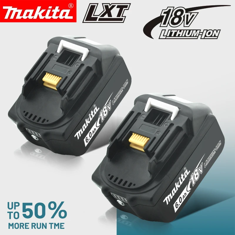 Original Makita 6Ah/5Ah//3Ah for Makita 18V Battery BL1860B BL1850B BL1850 BL1840 BL1860 BL1815B Replacement Lithium Battery
Original Makita 6Ah/5Ah//3Ah for Makita 18V Battery BL1860B BL1850B BL1850 BL1840 BL1860 BL1815B Replacement Lithium Battery