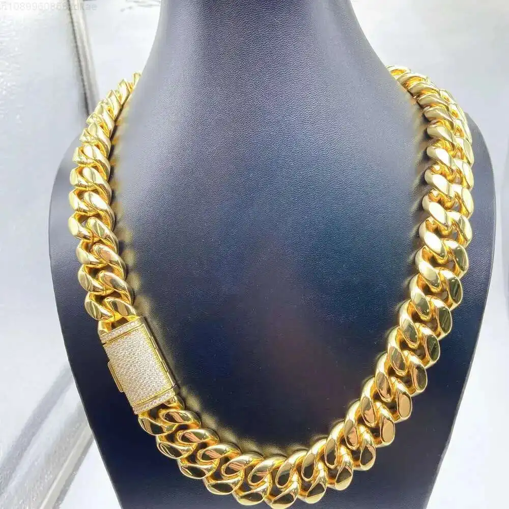 Iced Out Vvs Moissanite Diamond Clasp Custom 8mm 10mm 12mm 14mm Width Hip Hop Jewelry Chain Stainless Steel Necklace
Iced Out Vvs Moissanite Diamond Clasp Custom 8mm 10mm 12mm 14mm Width Hip Hop Jewelry Chain Stainless Steel Necklace