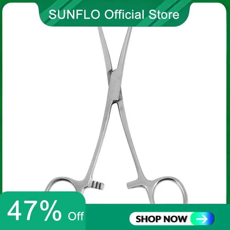 SUNFLO щипцы для перегородки из нержавеющей стали, игольчатый зажим, инструмент для пирсинга, профессиональный инструмент для проколов бровей
SUNFLO щипцы для перегородки из нержавеющей стали, игольчатый зажим, инструмент для пирсинга, профессиональный инструмент для проколов бровей