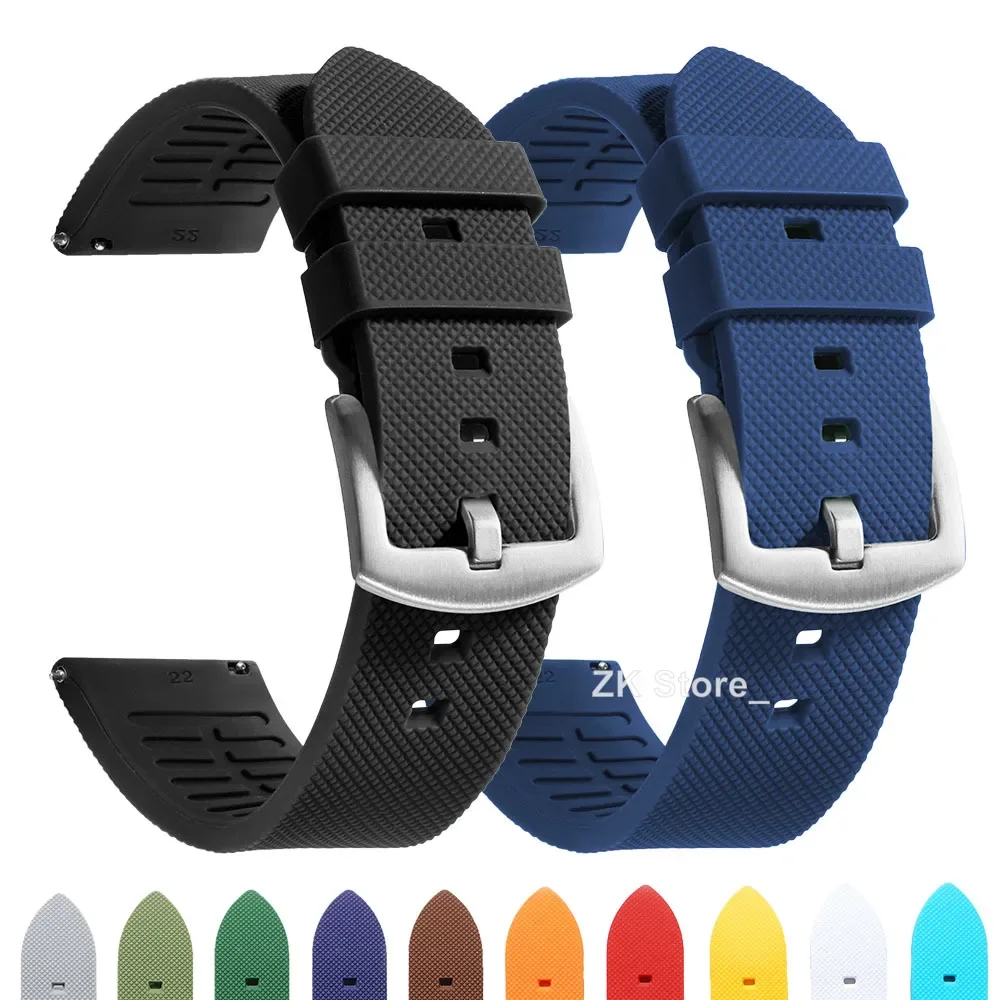 Soft Silicone Watch Band 20mm 22mm for Omega for Seiko Replacement Strap Quick Release Waterproof Sport Wristband Accessories
Soft Silicone Watch Band 20mm 22mm for Omega for Seiko Replacement Strap Quick Release Waterproof Sport Wristband Accessories
