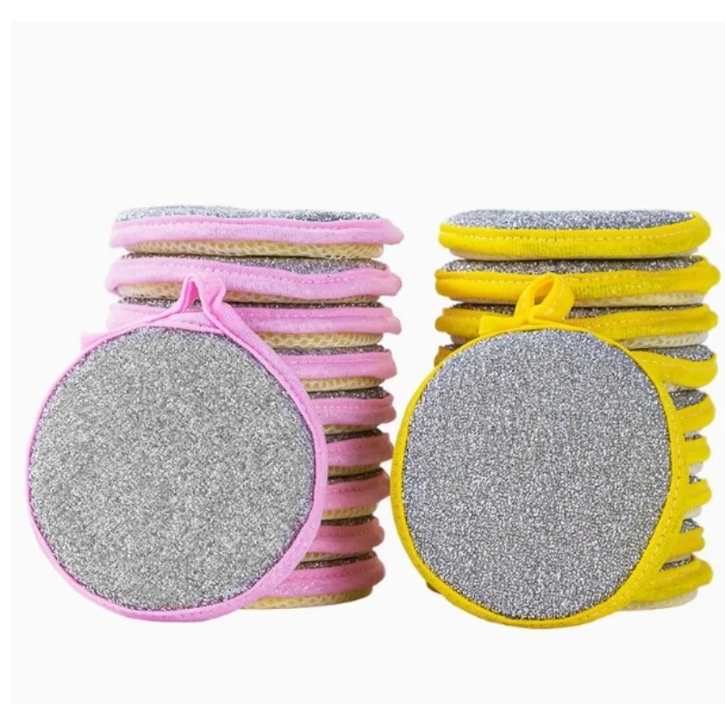 Kitchen Washing Pot Sponge Wiping Pot Artifact Household Dishwashing Sponge Block Double-sided Round Thickened Dish Brushg Scrub
Kitchen Washing Pot Sponge Wiping Pot Artifact Household Dishwashing Sponge Block Double-sided Round Thickened Dish Brushg Scrub