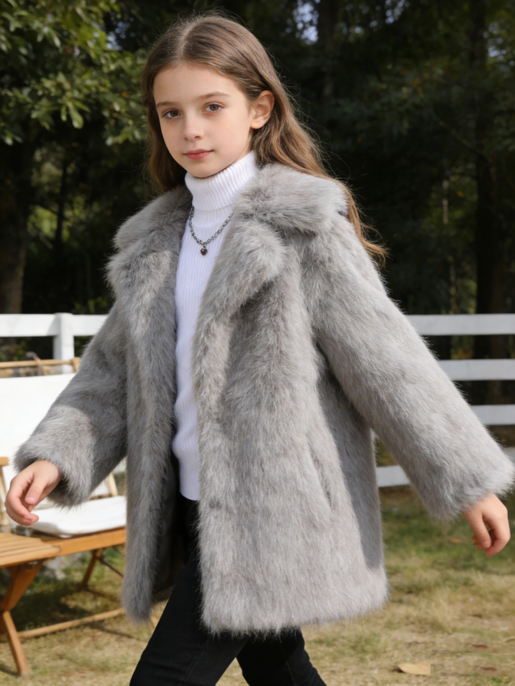 Серое лисье меховое пальто из искусственного меха Теплое пальто для детей старшего возраста Экологичное меховое пальто Теплое ветрозащитное пальто для мальчиков и девочек Меховая одежда средней длины Норковое пальто с двусторонними карманами Отложным воро
Серое лисье меховое пальто из искусственного меха Теплое пальто для детей старшего возраста Экологичное меховое пальто Теплое ветрозащитное пальто для мальчиков и девочек Меховая одежда средней длины Норковое пальто с двусторонними карманами Отложным воро