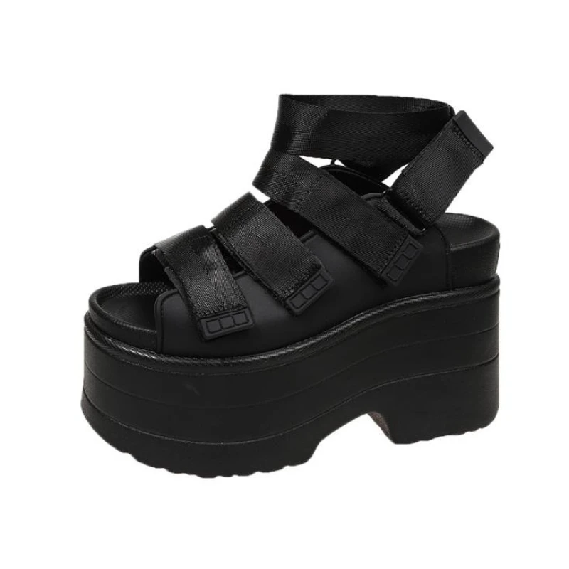 11CM Fashion High Platform Sandals Women Summer super Heel Casual Mules Shoes Female Outside Beach Breathable Chunky footwear
11CM Fashion High Platform Sandals Women Summer super Heel Casual Mules Shoes Female Outside Beach Breathable Chunky footwear