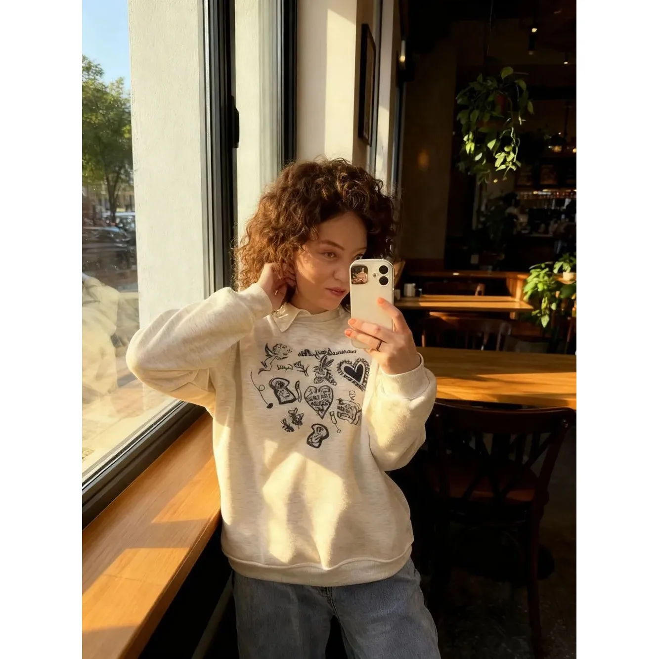 Весенние корейские вышитые худи для женщин, свитер ONe Ey Sw Cleanfit Thiened, зимний свитер, женская повседневная одежда
Весенние корейские вышитые худи для женщин, свитер ONe Ey Sw Cleanfit Thiened, зимний свитер, женская повседневная одежда