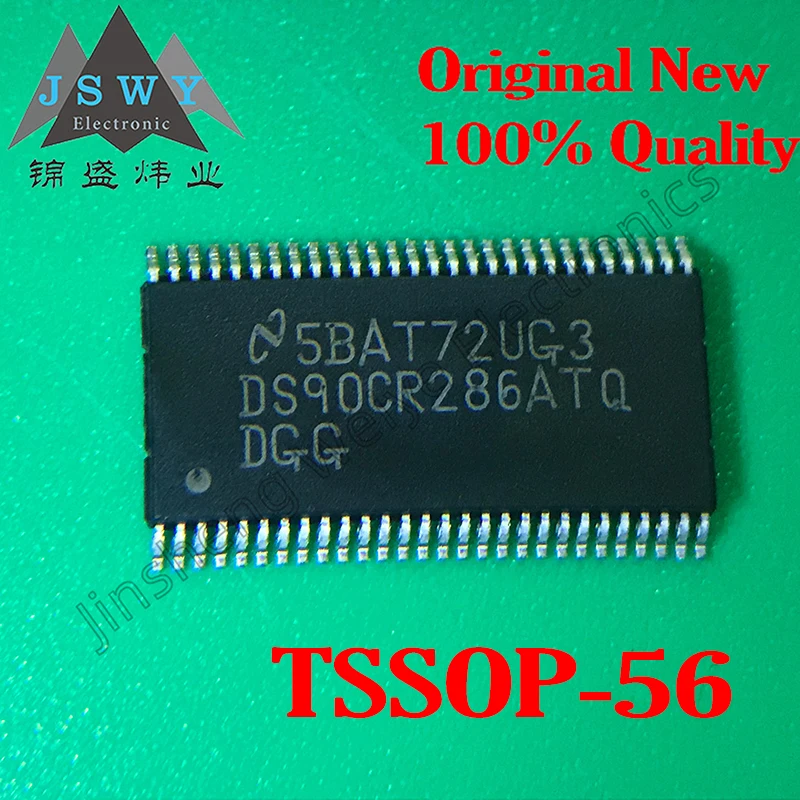 (1/5 Piece) DS90CR286ATDGGRQ1 TSSOP-56 DS90CR286AT LVDS Receiver Chip/New Original Stock Electronic
(1/5 Piece) DS90CR286ATDGGRQ1 TSSOP-56 DS90CR286AT LVDS Receiver Chip/New Original Stock Electronic