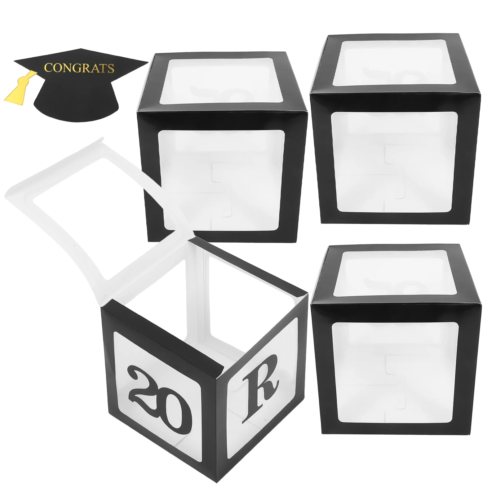 Congrats Graduation Party Decorations 1 Set Inflatable Balloonbox Setup Table Centerpieces Supplies Paper
Congrats Graduation Party Decorations 1 Set Inflatable Balloonbox Setup Table Centerpieces Supplies Paper