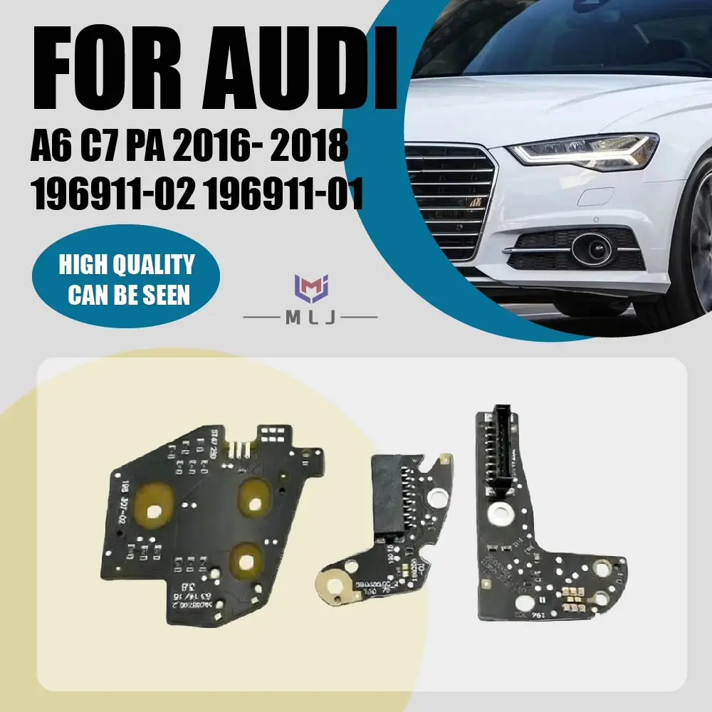 Angle Eyes Matrix LED Headlight PCB Chip For AUDI A6 C7 PA 2016-2018 196911-02 196911-01 DRL Board Car Accessories Replacement
Angle Eyes Matrix LED Headlight PCB Chip For AUDI A6 C7 PA 2016-2018 196911-02 196911-01 DRL Board Car Accessories Replacement