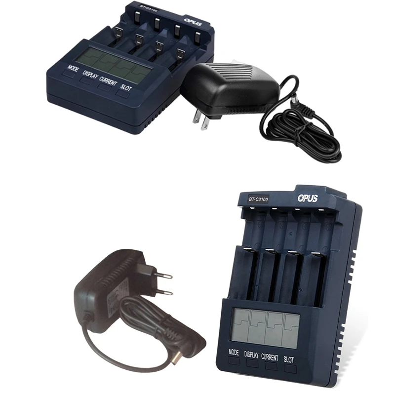 Новинка - BT-C3100 4-слотовый интеллектуальный универсальный адаптер зарядного устройства для литий-ионных аккумуляторов 
Новинка - BT-C3100 4-слотовый интеллектуальный универсальный адаптер зарядного устройства для литий-ионных аккумуляторов