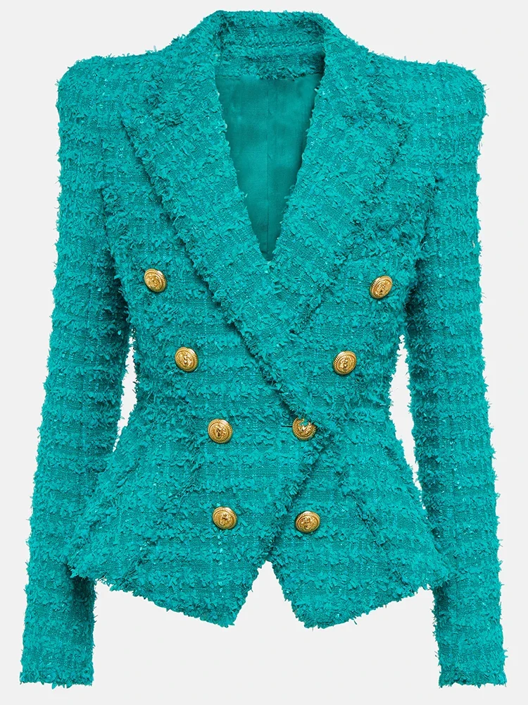 Newest 2024 F/W Designer Jacket Women's Slim Fit Tassel Fringed Tweed Blazer Women Coat and Jackets Winter Clothing
Newest 2024 F/W Designer Jacket Women's Slim Fit Tassel Fringed Tweed Blazer Women Coat and Jackets Winter Clothing
