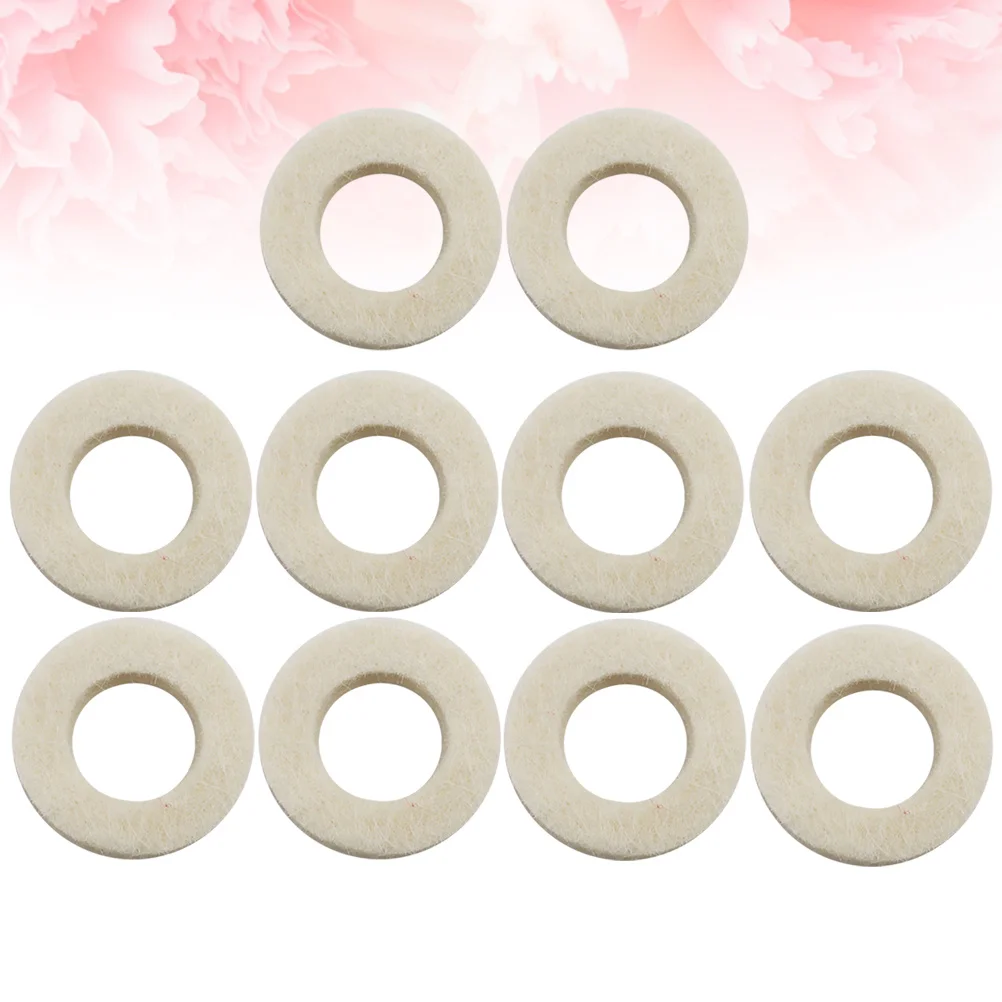 10Pcs Trumpet Felt Washers Fine Workmanship Easy Replace Old Ones Musical Accessory White Trumpet Felt Washer Trumpets Accessory
10Pcs Trumpet Felt Washers Fine Workmanship Easy Replace Old Ones Musical Accessory White Trumpet Felt Washer Trumpets Accessory