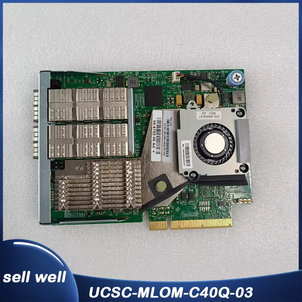 Сетевая карта сервера UCSC-MLOM-C40Q-03
Сетевая карта сервера UCSC-MLOM-C40Q-03