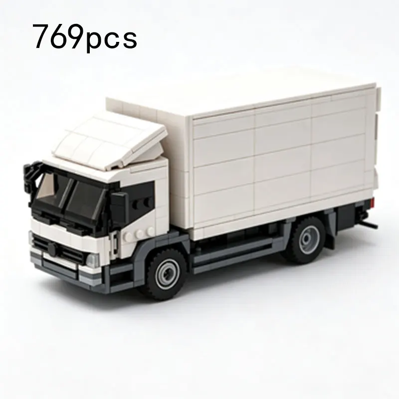 MOC White Van Truck Model, Small Particle Building Block Toy, Adult Collectible Ornament (769pcs)
MOC White Van Truck Model, Small Particle Building Block Toy, Adult Collectible Ornament (769pcs)