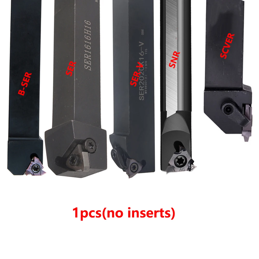 1pcs SNR SNL SER SCVER B-SER SER-V Internal And External Threading Tools Holder SER1616H16 SNR0008K11 SNR0016Q16 CNC Boring Bar 
1pcs SNR SNL SER SCVER B-SER SER-V Internal And External Threading Tools Holder SER1616H16 SNR0008K11 SNR0016Q16 CNC Boring Bar