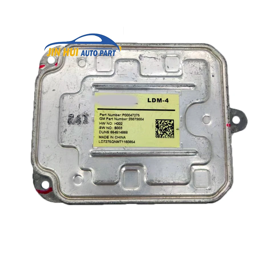 Оригинальный контроллер светодиодных фар 26679664 P00047275 H002 S003 654514868 подходит для Bui-ck Lacross-e автомобильный светодиодный балласт привода
Оригинальный контроллер светодиодных фар 26679664 P00047275 H002 S003 654514868 подходит для Bui-ck Lacross-e автомобильный светодиодный балласт привода