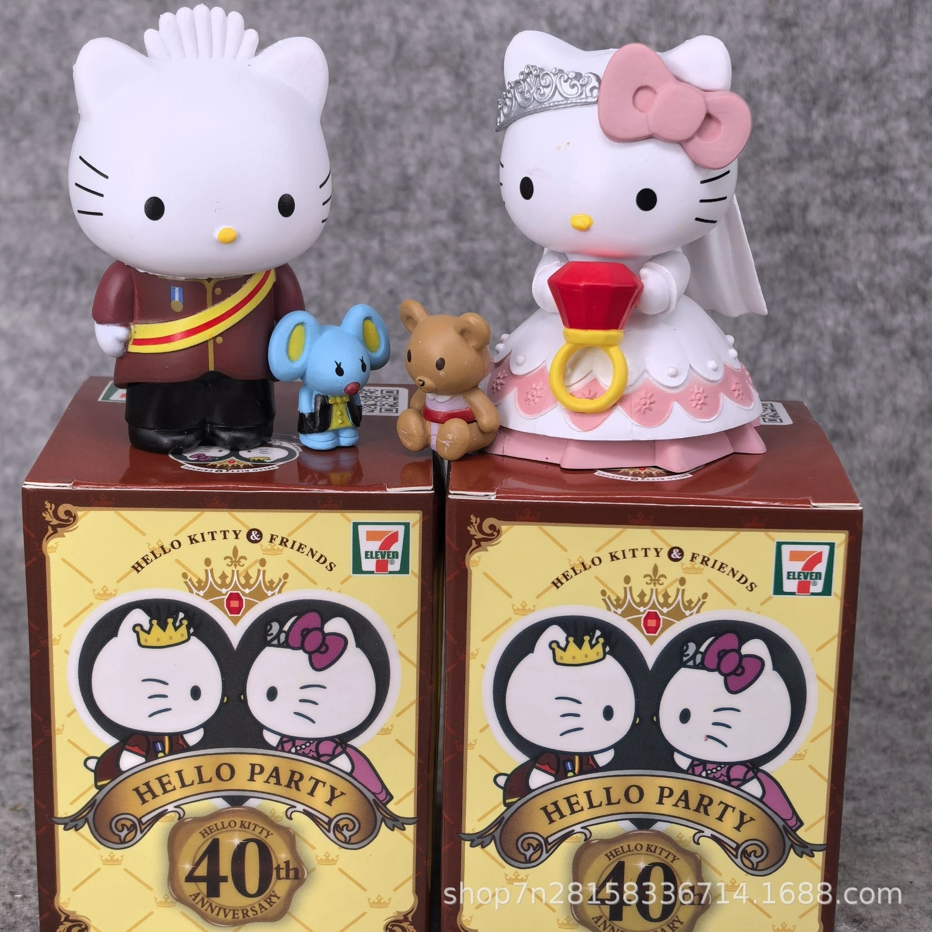 2026 New Kt Cat Friend Blind Box Figurine Wedding Prince And Bride Big Diamond Ring Valentines Day Desktop Decor Collectible Toy
2026 New Kt Cat Friend Blind Box Figurine Wedding Prince And Bride Big Diamond Ring Valentines Day Desktop Decor Collectible Toy