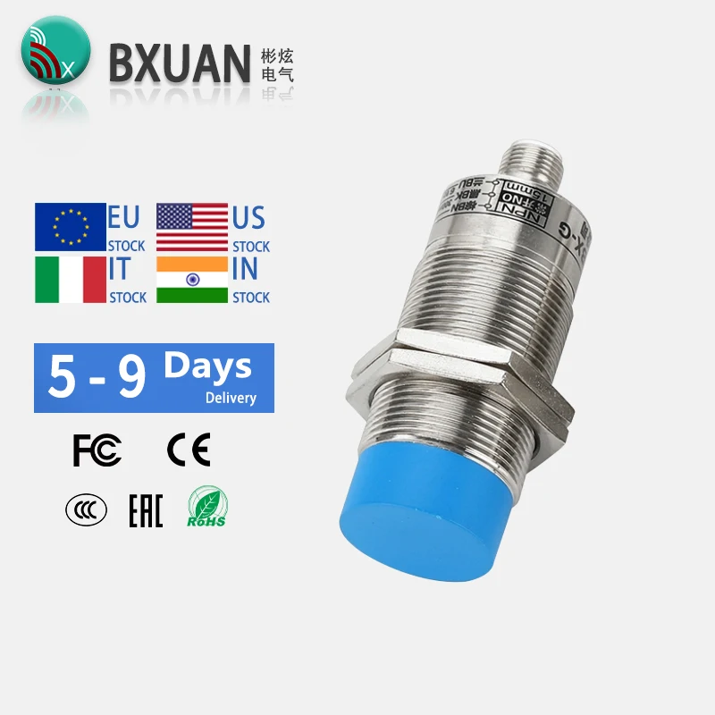BXUAN M30 Индуктивный датчик приближения, не заподлицо, постоянный ток 10-30 В, AC90-250 В, NPN PNP, NO, выход NC
BXUAN M30 Индуктивный датчик приближения, не заподлицо, постоянный ток 10-30 В, AC90-250 В, NPN PNP, NO, выход NC