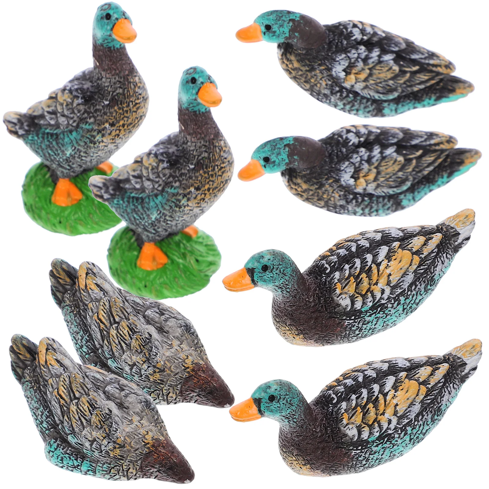 8pcs Ducks Statue Resin Material Detailed Craftsmanship Romantic Elements Wedding Gifts Home Decor Garden Ornament Duck
8pcs Ducks Statue Resin Material Detailed Craftsmanship Romantic Elements Wedding Gifts Home Decor Garden Ornament Duck