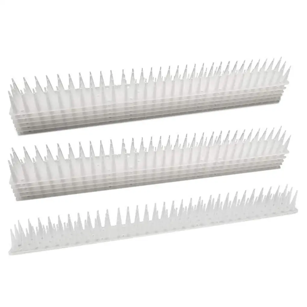 12pieces Wide Application Bird Fence Spikes High-dense And Non-toxic Bendable Bird Repellents Spikes
12pieces Wide Application Bird Fence Spikes High-dense And Non-toxic Bendable Bird Repellents Spikes