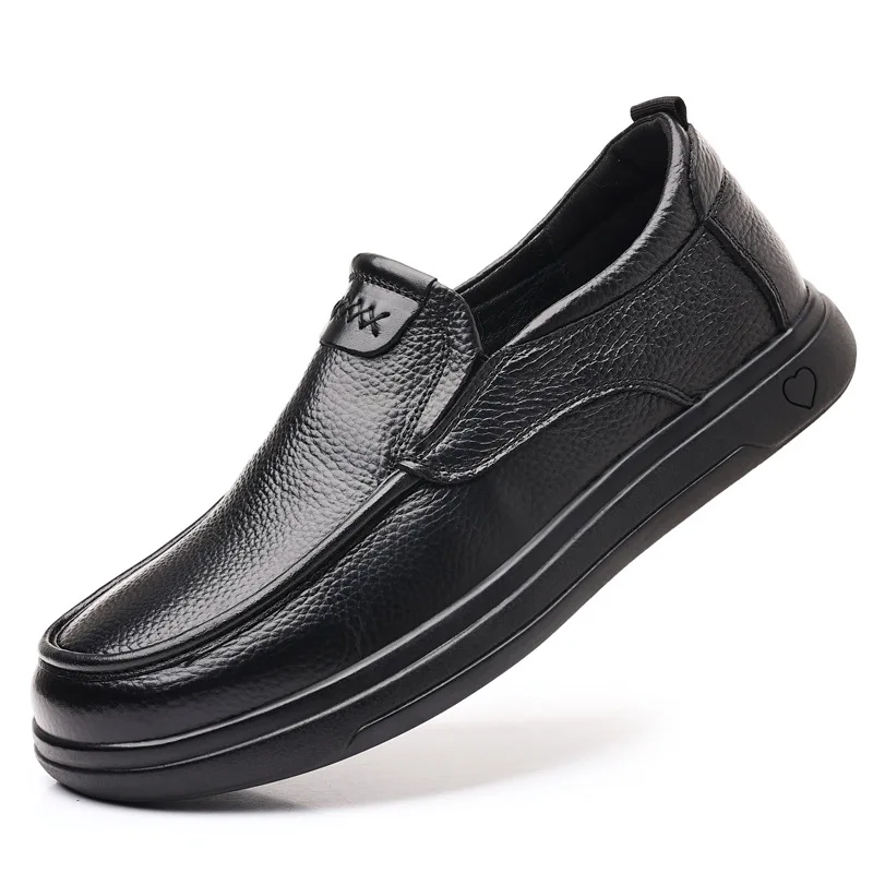 Men's Casual Leather Shoes Cowhide Business Men's Casual Shoes Round Toe Soft Sole Wear resistant Men's Shoes
Men's Casual Leather Shoes Cowhide Business Men's Casual Shoes Round Toe Soft Sole Wear resistant Men's Shoes