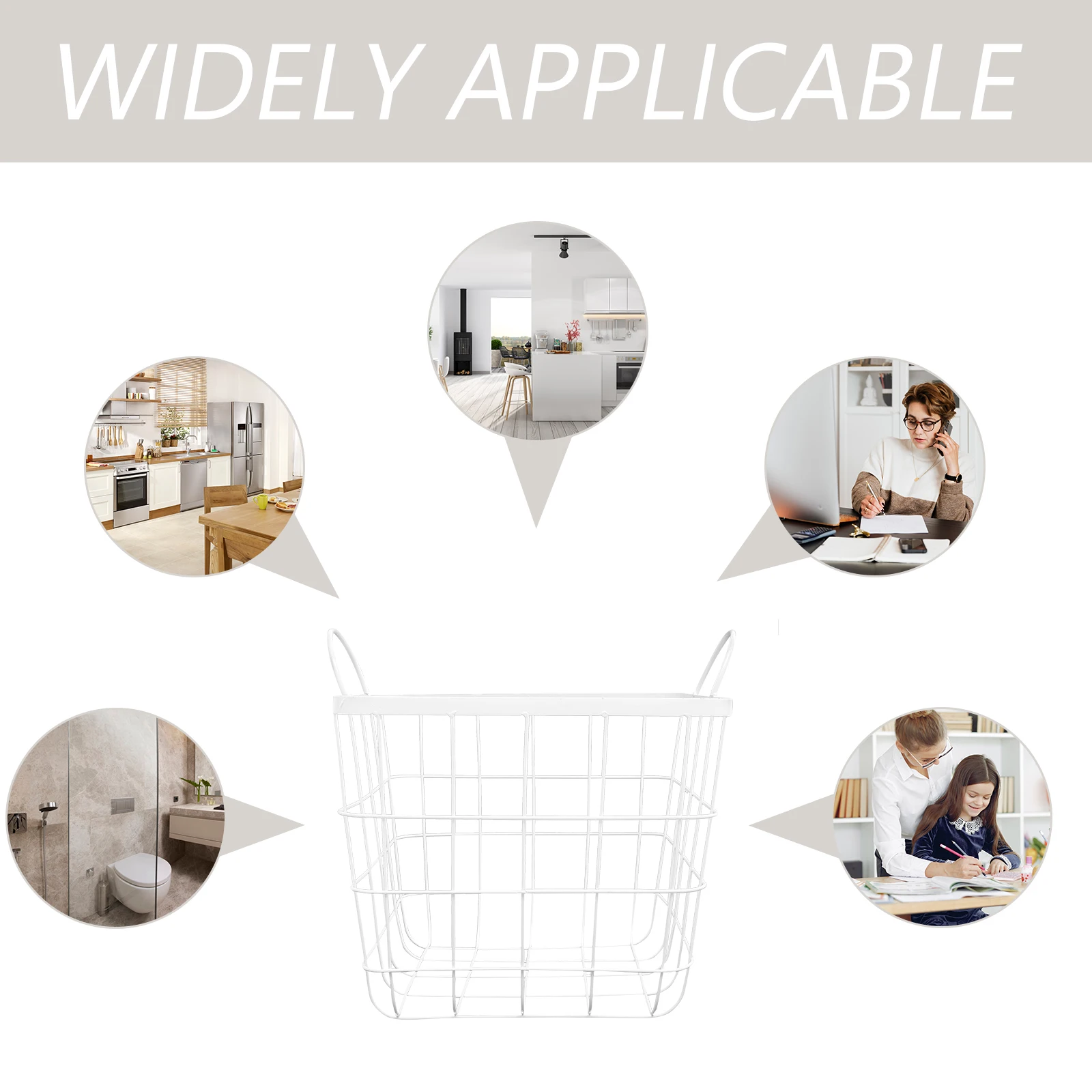 Iron Wire Storage Basket Metal Home Office Fruit Food Clothes Reusable Vintage Bedroom Kitchen Living Room Organizer
Iron Wire Storage Basket Metal Home Office Fruit Food Clothes Reusable Vintage Bedroom Kitchen Living Room Organizer